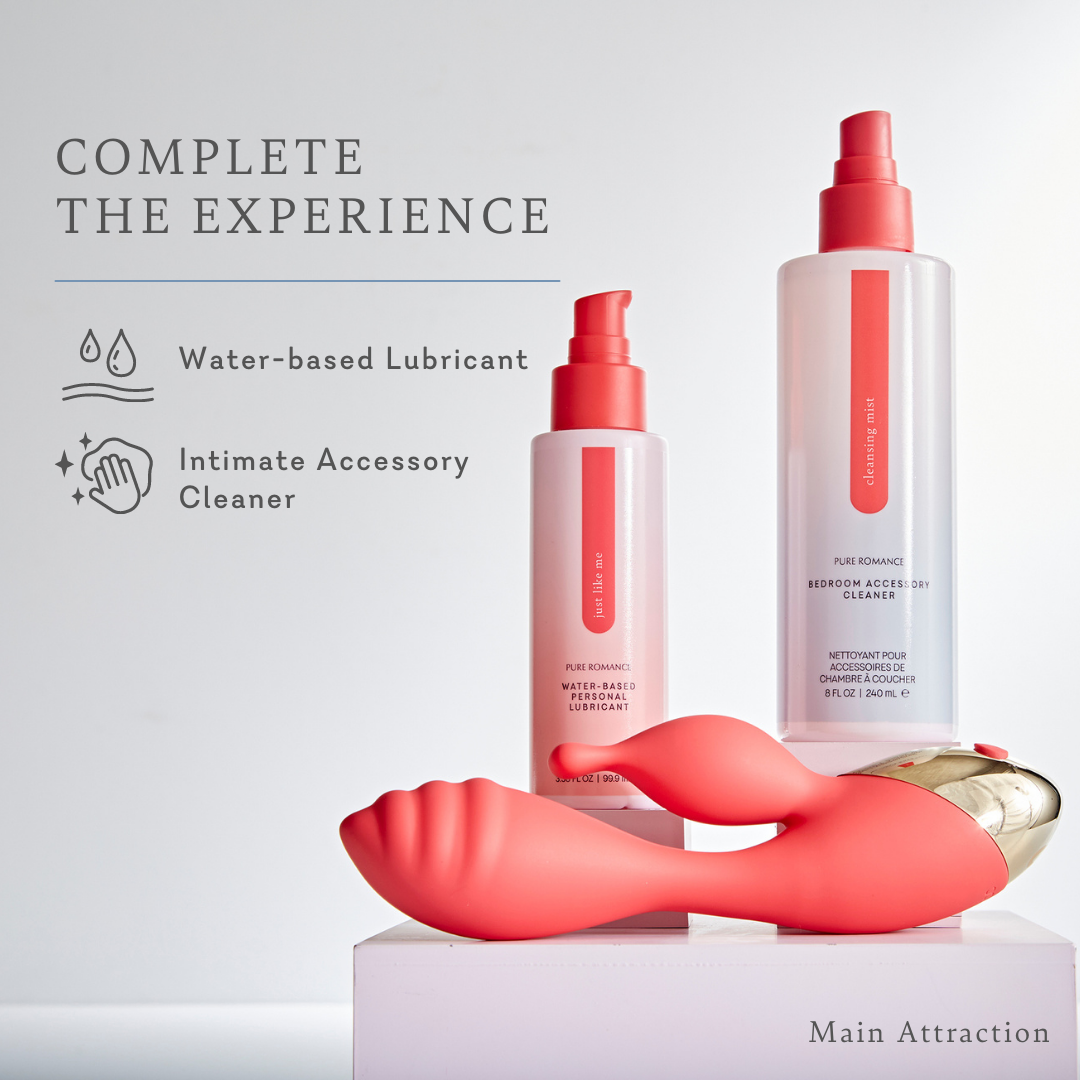 Dual Vibrator and Personal Lube